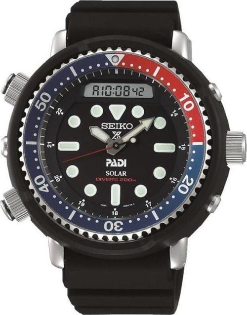 Prospex Solar Diver's Snj027p Silikon Siyah 48mm Erkek Kol Saati