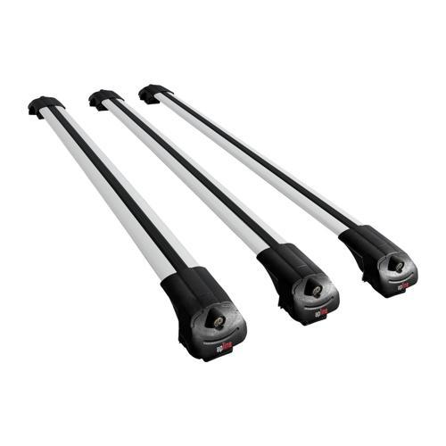 Fiat Stilo Multi Wagon 2003-2007 Arası ile Uyumlu ACE-1 Ara Atkı Tavan Barı Gri 3 Adet