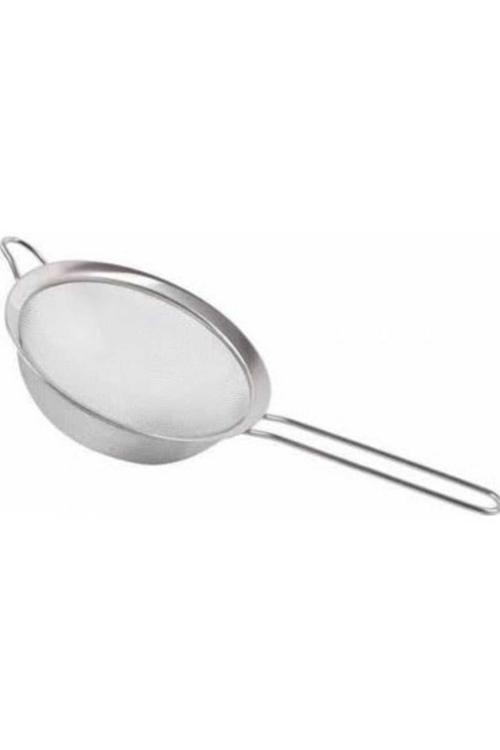 Kizilelmada Çok Amaçlı Kullanılabilir Metal Süzgeç – 12 Cm Çaplı Tekli Paslanmaz