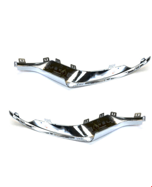 Jeep Grand Cherokee Ön Tampon Kaplaması Krom Sağ 2014 Sonrası Uyumlu