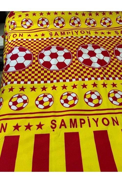 Kizilelmada Taraftar Temalı Tek Kişilik Pike Ve Çarşaf Seti – 160X240 Cm | %100 Pamuklu