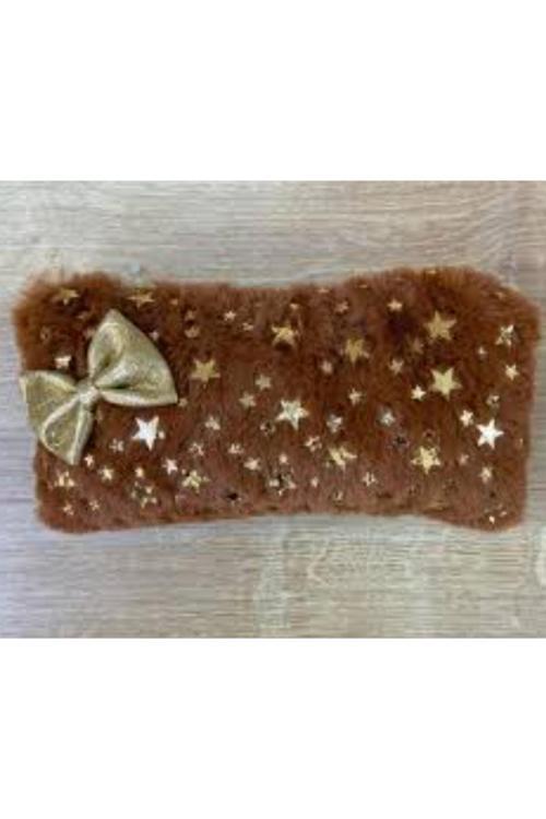 Kizilelmada Yıldız Figürlü Peluş Kalem Kutusu – Okul Ve Günlük Kullanım