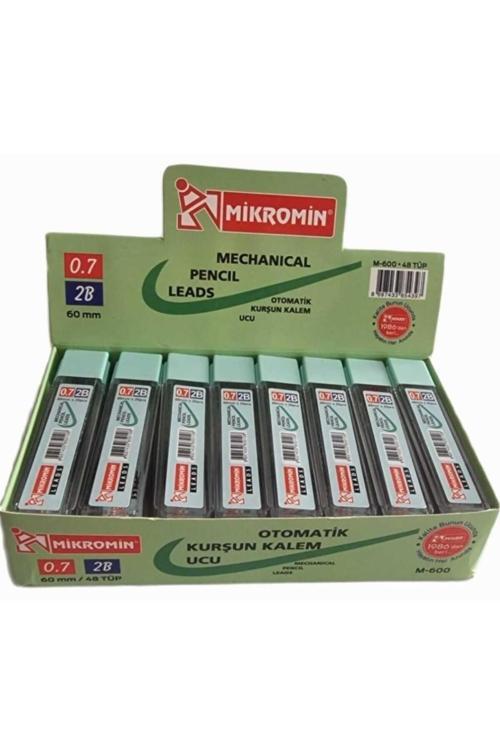 Kizilelmada Mikro Otomatik Kurşun Kalem Ucu 0.7 Mm – 48 Tüp Ekonomik Paket