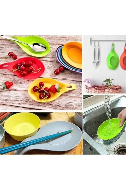 Kizilelmada Yeşil Silikon Kaşıklık 1 Adet – Pratik, Şık Ve Dayanıklı