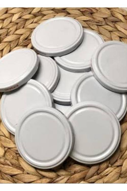 Kizilelmada 1 Litre Ve 500 Ml Konserve Kapakları – 10’Lu Set, Dayanıklı Ve Pratik Kullanım