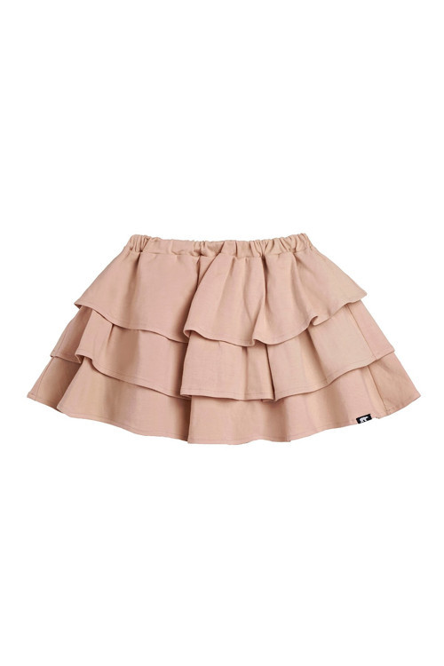 Frill Pembe Kız Çocuk Etek