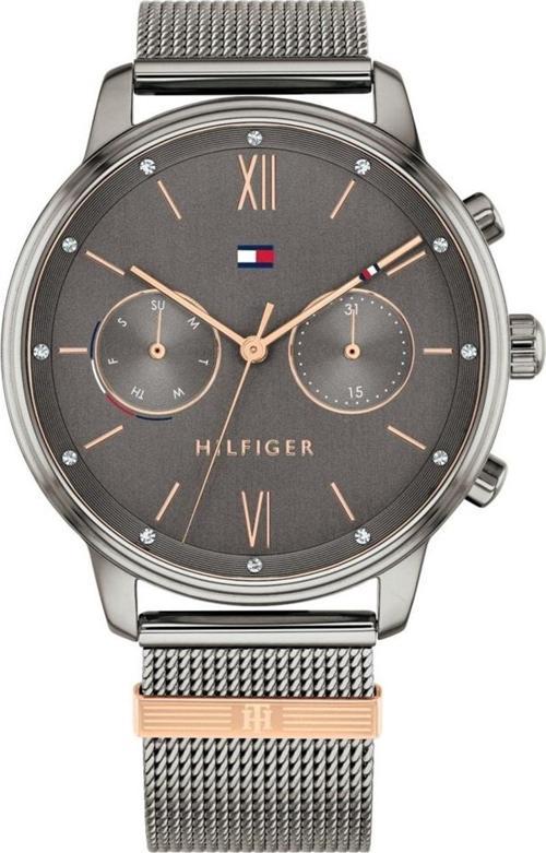 Th1782304 38 mm Gri Hasır Kordonlu Kadın Kol Saati