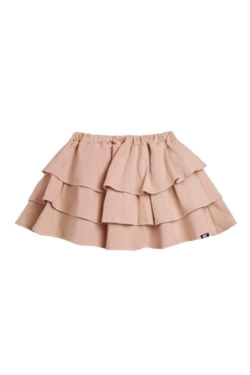Frill Pembe Kız Çocuk Etek