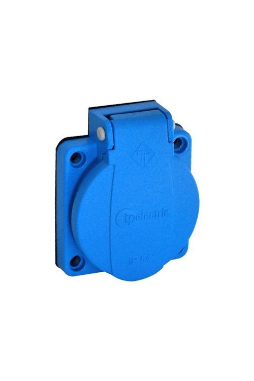 Tp Electric 3101 310 0900 1X16A Pano Prizi (16A) (Mavi)