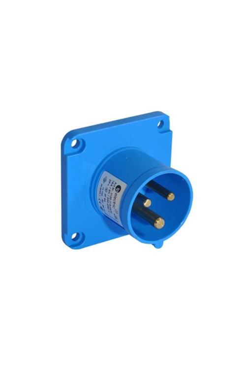 Tp Electric 3124 319 0970 3X32A Ip44 Makine Fişi (Düz) (70X70)