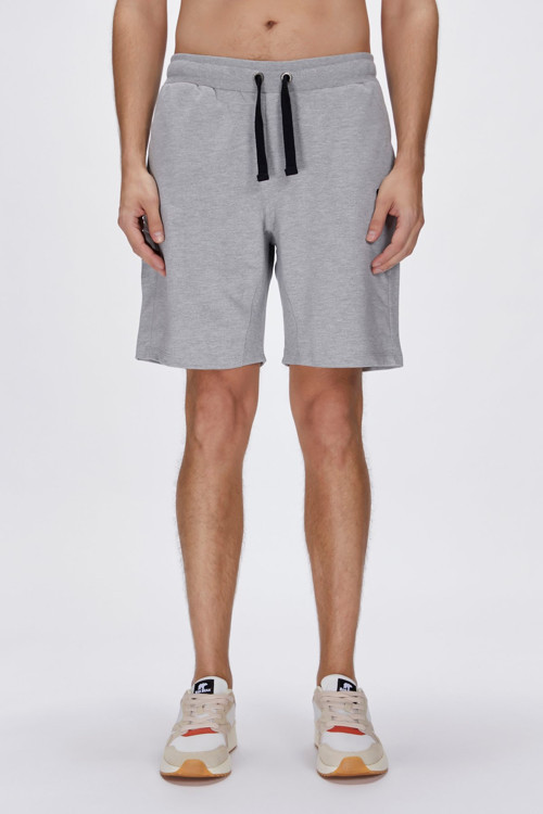 Holmer SweatShorts Gri Melanj Erkek Şort