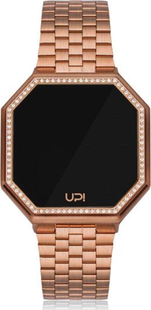 Edge Big 42mm Swarovski Matte Rose Kadın Kol Saati