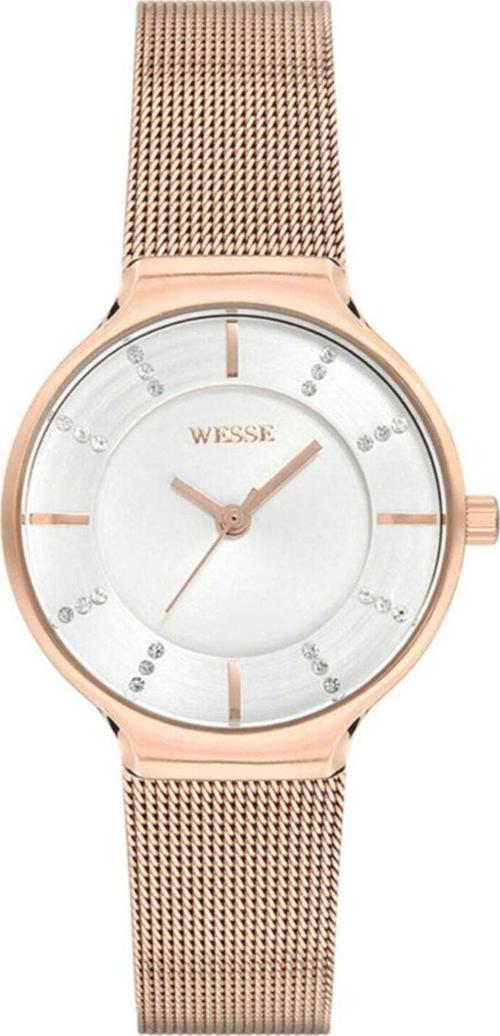 Kadın Rose Hasır Kordon Çelik Kol Saati Wwl101503