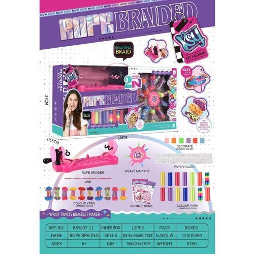 KSY807-11 DIY 2İN 1 JEWELRY KNİTTİNG COMBİNATİON SET