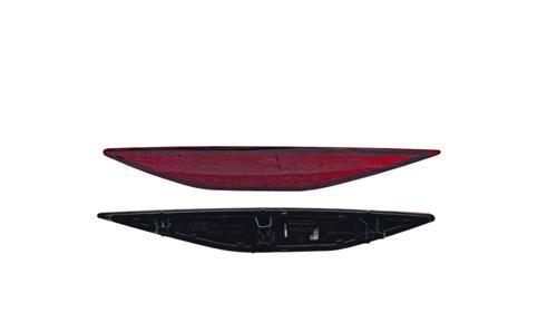 Volkswagen Golf7 Tampon Reflektörü Arka Sol Karartılmış R-Line 17 Sonrası