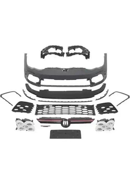 Volkswagen Golf 8 GTI 2020 Sonrası Ön Tampon Seti