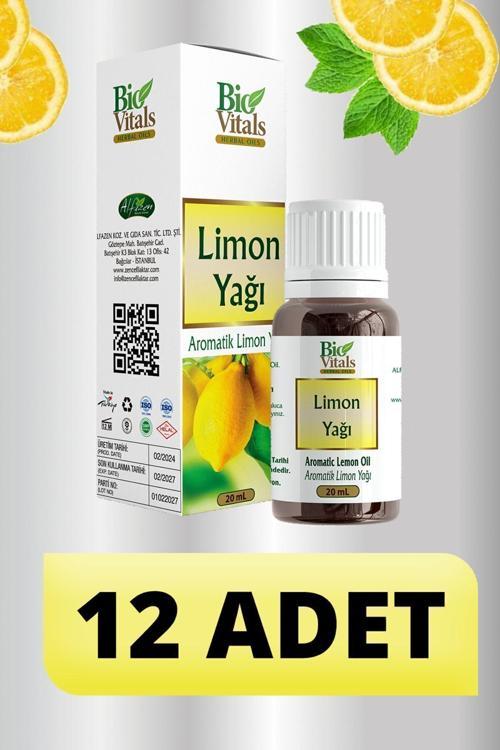Limon Yağı 12 Adet-Box 20 Ml