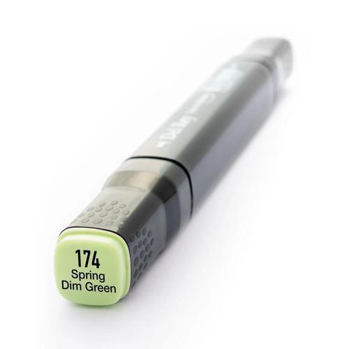 Çift Uçlu Çizim Marker Kalemi 174 Spring Dim Green
