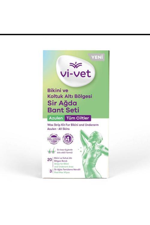 Vivet Bikini Ve Koltuk Altı Bölgesi Sir Ağda Bant Seti Azulen Tüm Ciltler