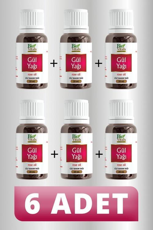 Gül Yağı 20 Ml 6 Adet