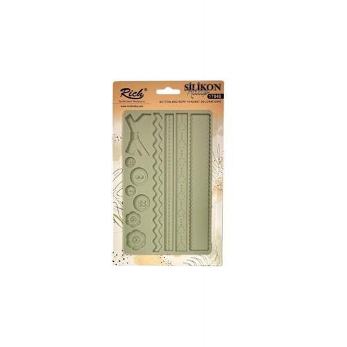 Silicone Moulds Silikon Epoksi ve Polimer Kil Kalıbı 19x12 cm. 17864