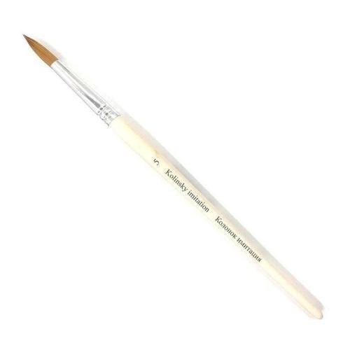 Kolinsky Sentetik Yuvarlak Uç Fırça No:5