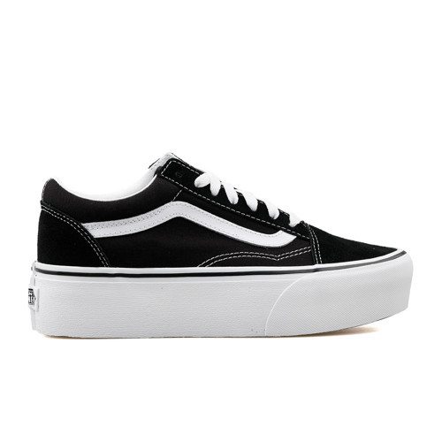 Kadın Sneaker ( Günlük) VN0A7Q5M6BT1 Vans UA Old Skool Stackform Black/True White