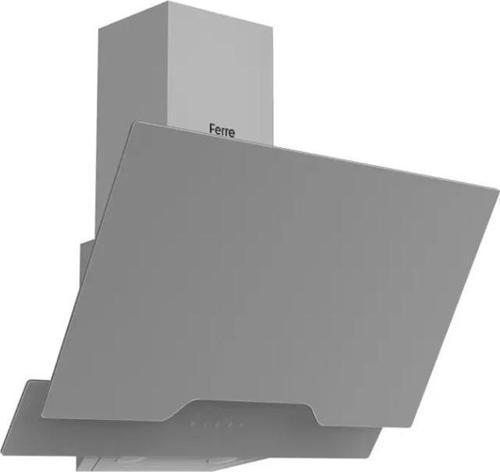 D065 Çift Camlı Girin Tili Dokunma Tik 60 cm Gri Davlumbaz