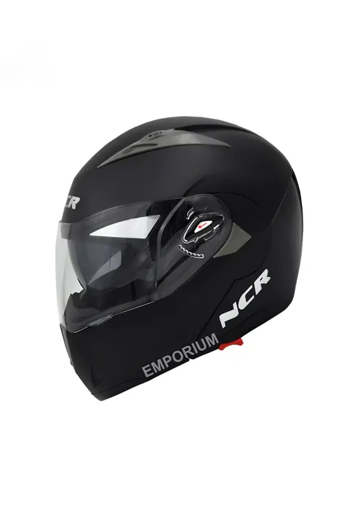 Kask Çene Açılır Vizörlü Mat Siyah (Ece Belgeli)
