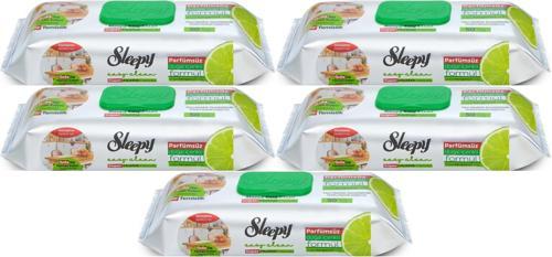 Easy Clean Yüzey Temizlik Mutfak Havlusu -Mendili  50 Yaprak Bergomot Yağlı (5Li Set) 250Yprk