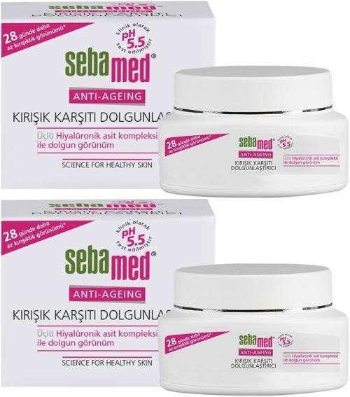 Kırışık Karşıtı Dolgunlaştırıcı Antı-Ageıng Krem 50ML (2 Li Set)