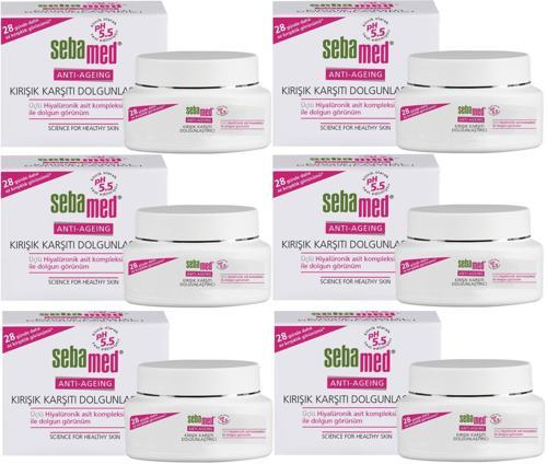 Kırışık Karşıtı Dolgunlaştırıcı Antı-Ageıng Krem 50ML (6 Lı Set)