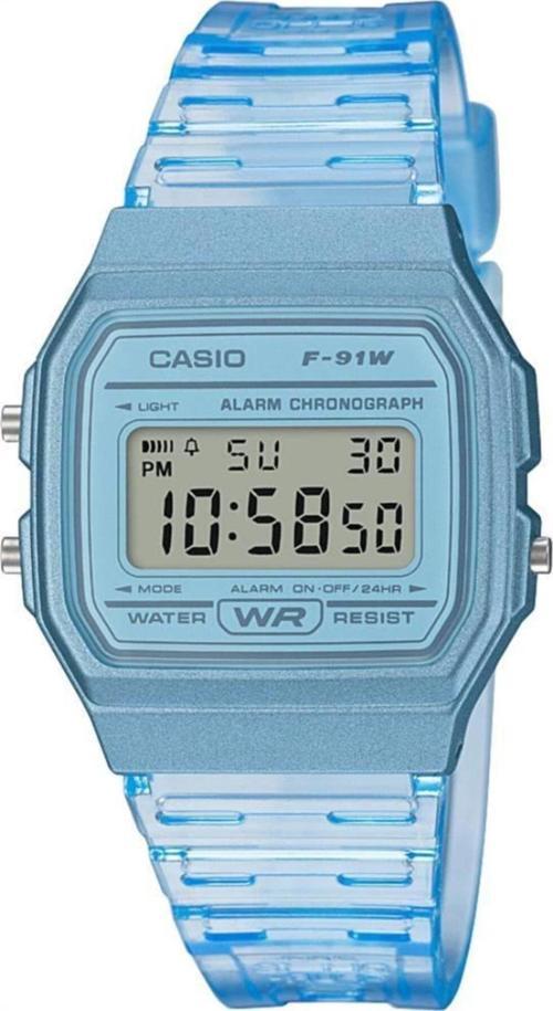 Unisex Retro Kol Saati F-91WS-2DF