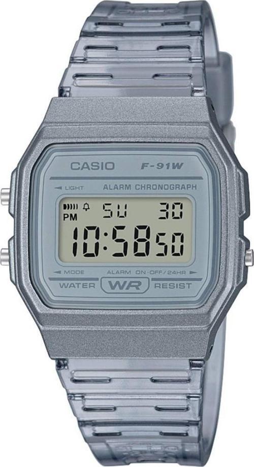 Unisex Retro Kol Saati F-91WS-8DF