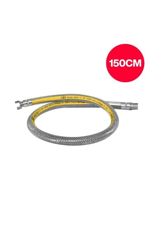 Ocak Doğalgaz Flex Hortumu 150 Cm
