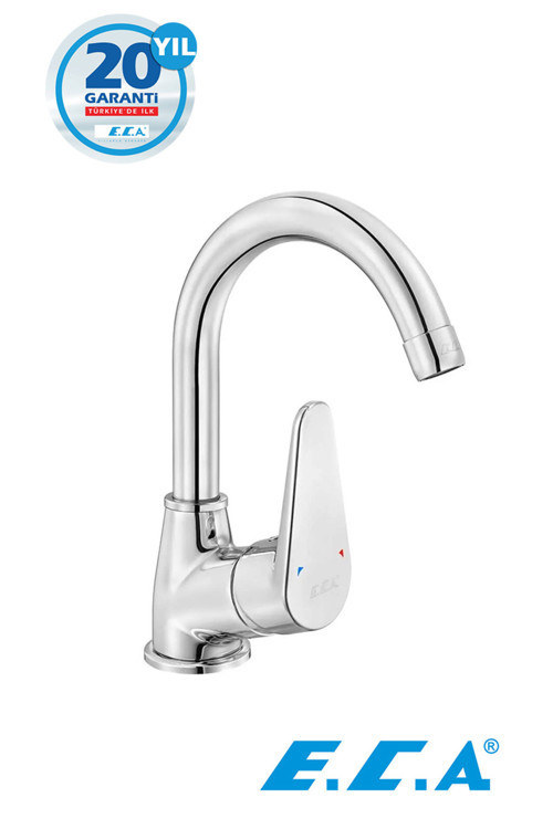 Spylos Kuğu Borulu Lavabo Bataryası