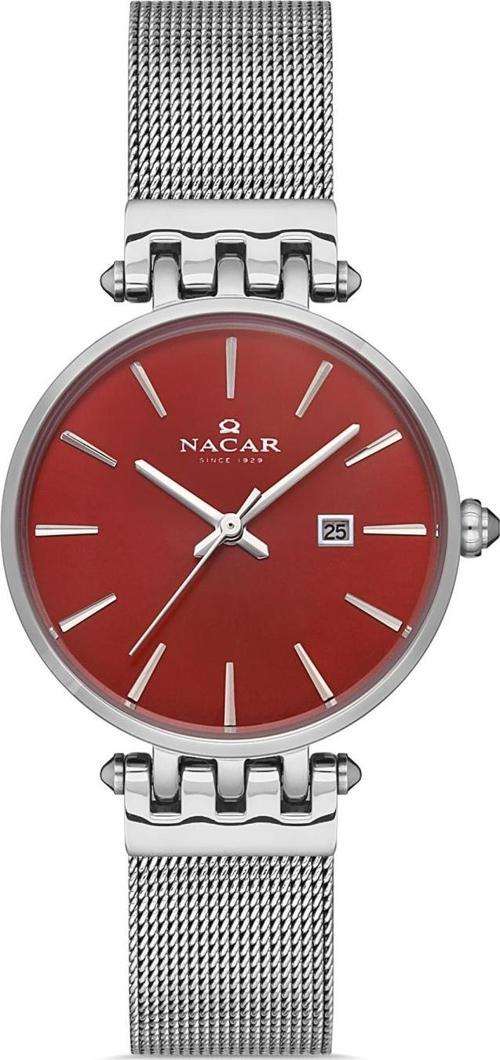NC34-390506-ARM Çelik Hasır Band Kadın Kol Saati