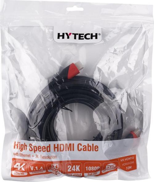 Hy-Hdm10 Hdmi To Hdmi 10 Metre Altınuçlu 24K 1.4 Ver 3D Kablosu