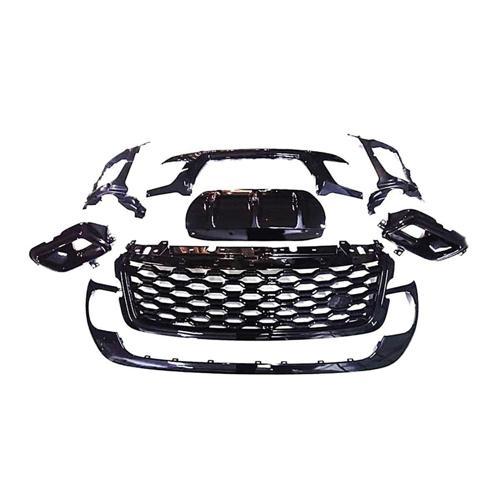 Range Rover Velar Arka Tampon Egzoz Difüzör Seti ve Ön Panjur