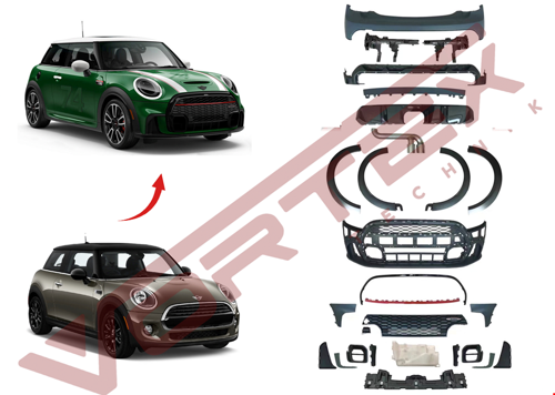 Mini Cooper F55 Jcw Body Kit 2021 Sonrası Uyumlu