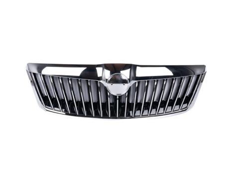 Skoda Octavia 2009 2013 Panjur Krom Petek Krom Çerçeve