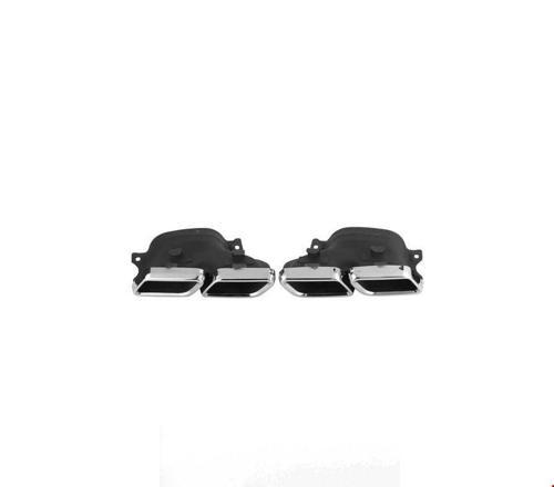 Mercedes C63s Egzoz Ucu Takımı (Gri) W205 2014 Sonrası Uyumlu