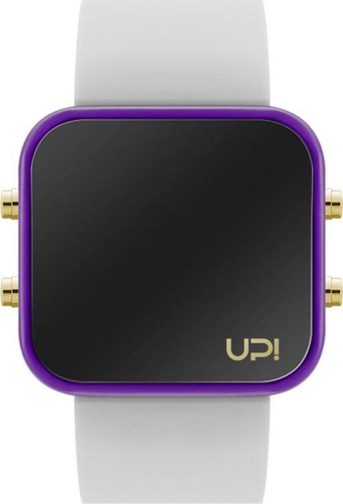 Unisex Kol Saati 2UPWS2018628 LED GOLD PURPLE AND WHITE STRAP