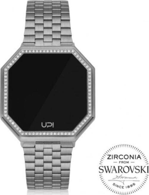 Upwatch Edge Big 42 Mm Swaroskı Sılver Unisex Kol Saati