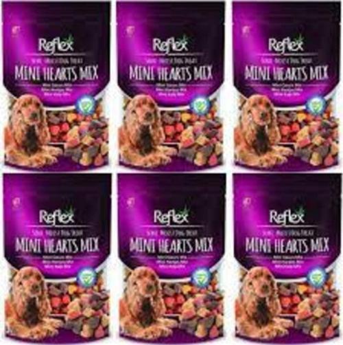Yarı Yumuşak Ödül Maması Mini Kalp Mix - 150 Gr X 6 ( Adet )