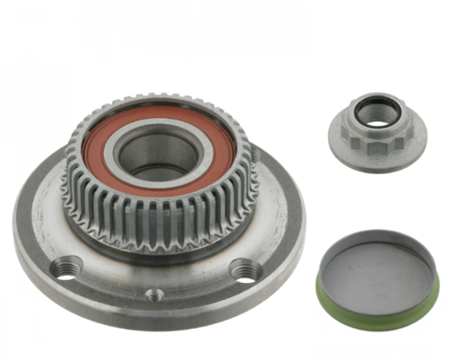 Vw Polo Porya Arka Sol-Sağ Rulmanlı 4X100 120X30Mm ABS'li Caddy Skoda Octavia Seat Inca 96 Sonrası