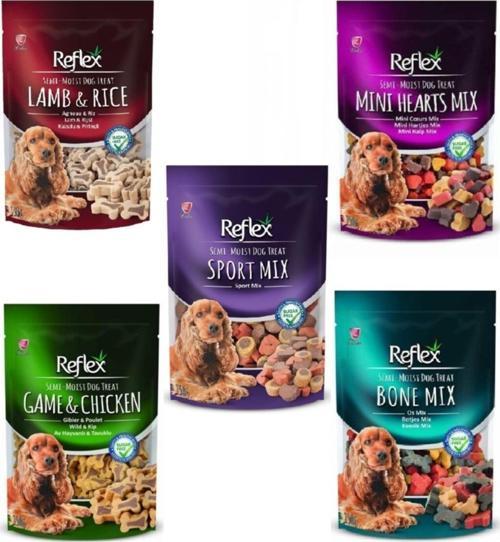Semi-Moist Dog Treat Mix 5'Li Köpek Ödül Seti