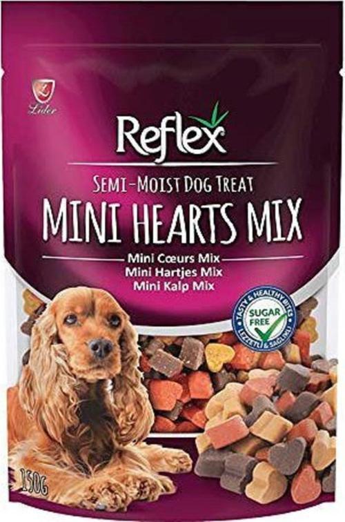 Semi Moist Mini Kalp Mix Köpek Ödül Maması 150gr.