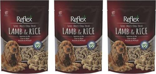 Semi Moist Yumuşak Kuzu Ve Pirinçli Köpek Ödülü 150 Gr X 3 Adet