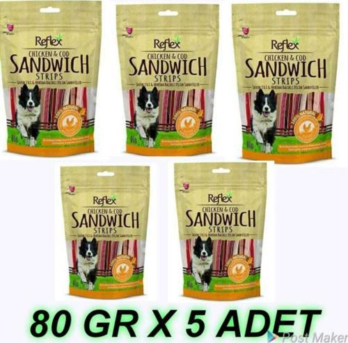 Tavuk Etli & Morina Balıklı Köpek Ödül 80 Gr 5 Adet